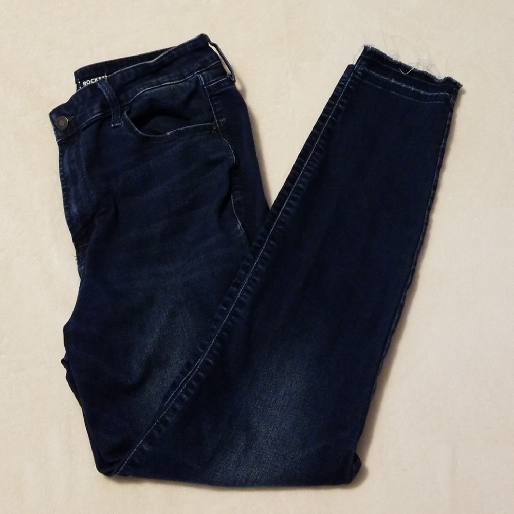 Old Navy Rockstar High Rise Skinny Jeans 12 Tall